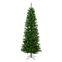 Vickerman Salem Pencil Pine Artificial Christmas Tree