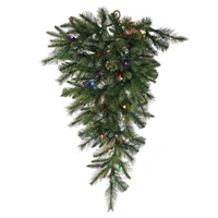 Vickerman Artificial Cashmere Pine Teardrop