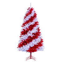 Vickerman Artificial Candy Cane Christmas Tree