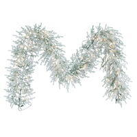 Vickerman Frosted Norfolk Pine Artificial Garland