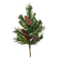 Vickerman Artificial Cheyenne Pine Spray with Pinecones