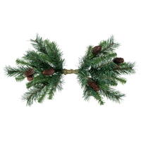 Vickerman Artificial Cheyenne Pine Swag with Pinecones
