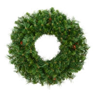 Vickerman Artificial Cheyenne Pine Wreath