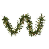 Vickerman Mixed Country Pine Artificial Christmas Garland