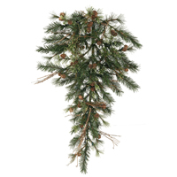 Vickerman Artificial Mixed Country Pine Teardrop