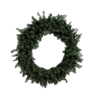 Vickerman Artificial Canadian Pine Wreath Unlit