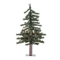Vickerman Natural Alpine Artificial Christmas Tree