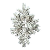 Vickerman Artificial Flocked Alaskan Swag