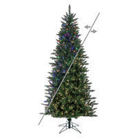 Vickerman Camdon Fir Slim Artificial Christmas Tree