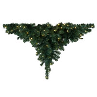 Vickerman 48" Oregon Fir Artificial Christmas Ceiling Tree