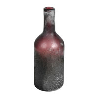 Vickerman Milestone Gray Round Glass Vase