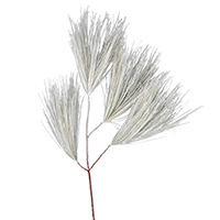 30" Flocked Coutler Pine Spray 2/Pk