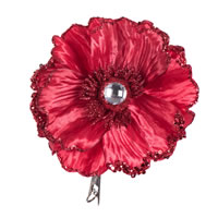 Vickerman Artificial Wild Poppy Head Poppy Head