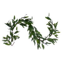 Vickerman Artificial Green Seeded Willow Eucalyptus Collection