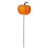 Vickerman Orange Pumpkin Stick