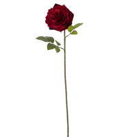29" Red Velvet Rose Stem 4/Bag