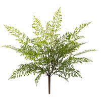 30" Green Maidenhair Fern Bush UV