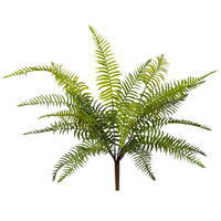 28" Green Boston Fern Bush UV