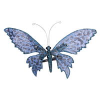 Vickerman 7.5" Glitter Butterfly Clip
