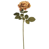 Vickerman Artificial Autumn French Rose Stem
