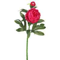 Vickerman 24" Artificial Peony Stem