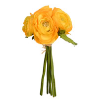 Vickerman Artificial 9" Mini Ranunculus Spray