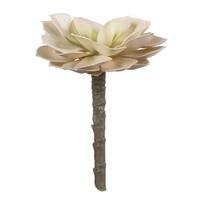 5" Green Succulent Pick 4/pk