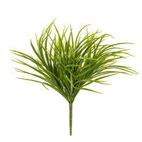 Vickerman Artificial Green Grass Bush UV Coated, 3/pk