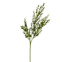 Vickerman Artificial Green Eucalyptus Bush, 4/pk