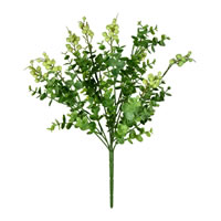 Vickerman Artificial 14.5" Money Leaf Bush