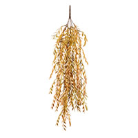 Vickerman Artificial 30" Salix Leaf Hanging Bush