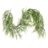 82" Maidenhair Vine & Fern Garland