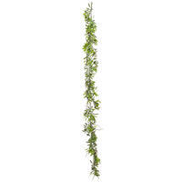 6' Green Olive Hill Garland