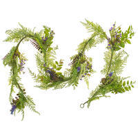 Vickerman Artificial Green/Purple Maytime Collection