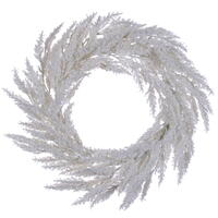 24" Pampas Grass Wreath