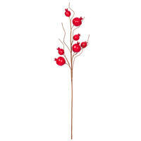 Vickerman 31" Artificial Pomegranate Spray, 3 per bag