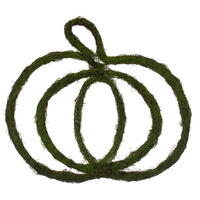Vickerman 24"H x 24"W Pumpkin Outline Wreath