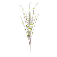 Vickerman Artificial Gray Goat Willow Bush