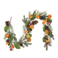 Vickerman Green Mixed Pine Orange/Berry Collection
