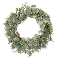 Vickerman Artificial Green Eucalyptus Berry Series