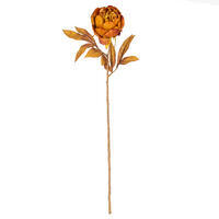 Vickerman 21" Yellow/Brown Peony Stem 6/Bag