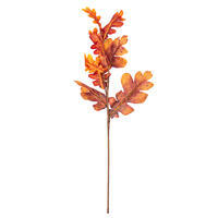 Vickerman Orange Autumn Artificial Oak Leaf Collection