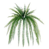 36" Green Boston Fern Bush UV