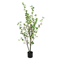 Vickerman Artificial Potted Baby Leaf Tree