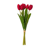 Vickerman 16"H Tulip Bundle of 5, 2 bundles per pack