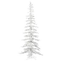 Vickerman Flocked Kuna Pine Artificial Christmas Tree