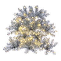 Vickerman Artificial Silver Grand Teton Frame Christmas Tree