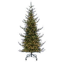 Vickerman Artificial Slim Natural Fir Christmas Tree