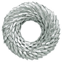 Vickerman Aster Triangle Bean Wreath