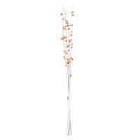32" Natural Dried Ting Wood Bead 24/bg